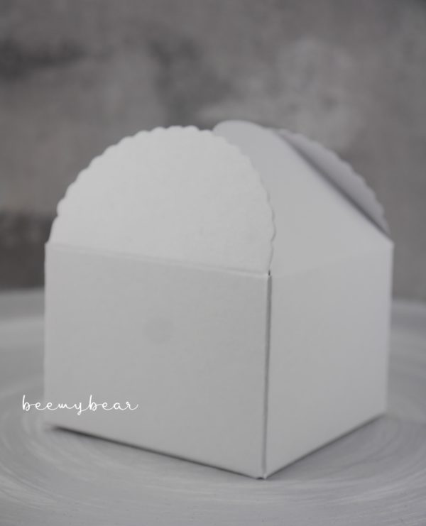 Papier-Box weiß