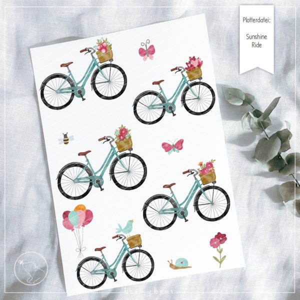 Print- und Plotterdatei SUNSHINE RIDE [Digital] – Bild 2