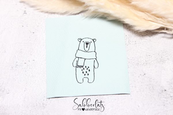 Stickdatei BÄR - COZY WINTER [Digital] – Bild 5