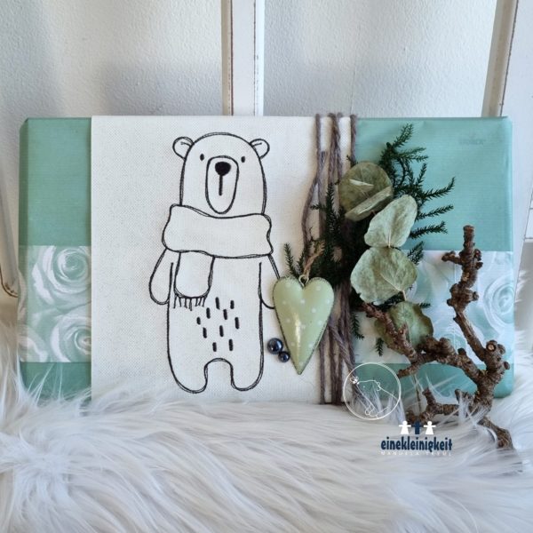 Stickdatei BÄR - COZY WINTER [Digital] – Bild 6