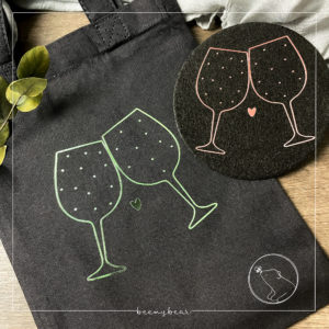 Beispiel Flaschenanhänger Freude schenken 4