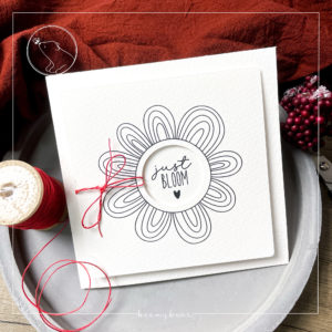 Beispiel Floraler Bilderrahmen 1