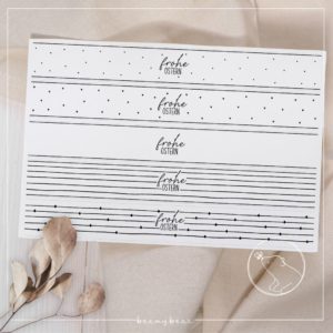 Printdatei Banderole Frohe Ostern