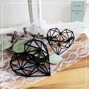 STL Datei Geometrisches Herz