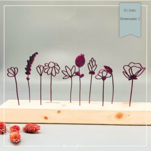 STL Datei Blumenzauber 2