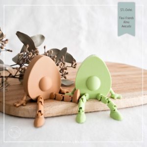 STL Datei Flexi Friends Alma Avocado