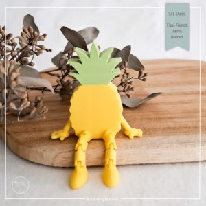 STL Datei Flexi Friends Anna Ananas