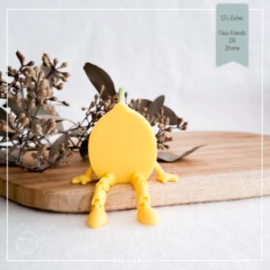 STL Datei Flexi Friends Zilli Zitrone