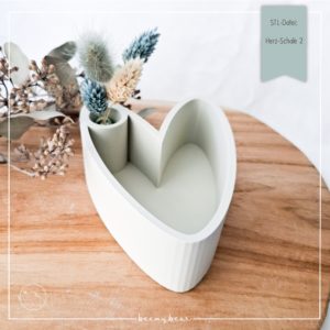 STL Datei Herz-Schale 2