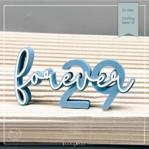 STL Datei Schriftzug forever 29