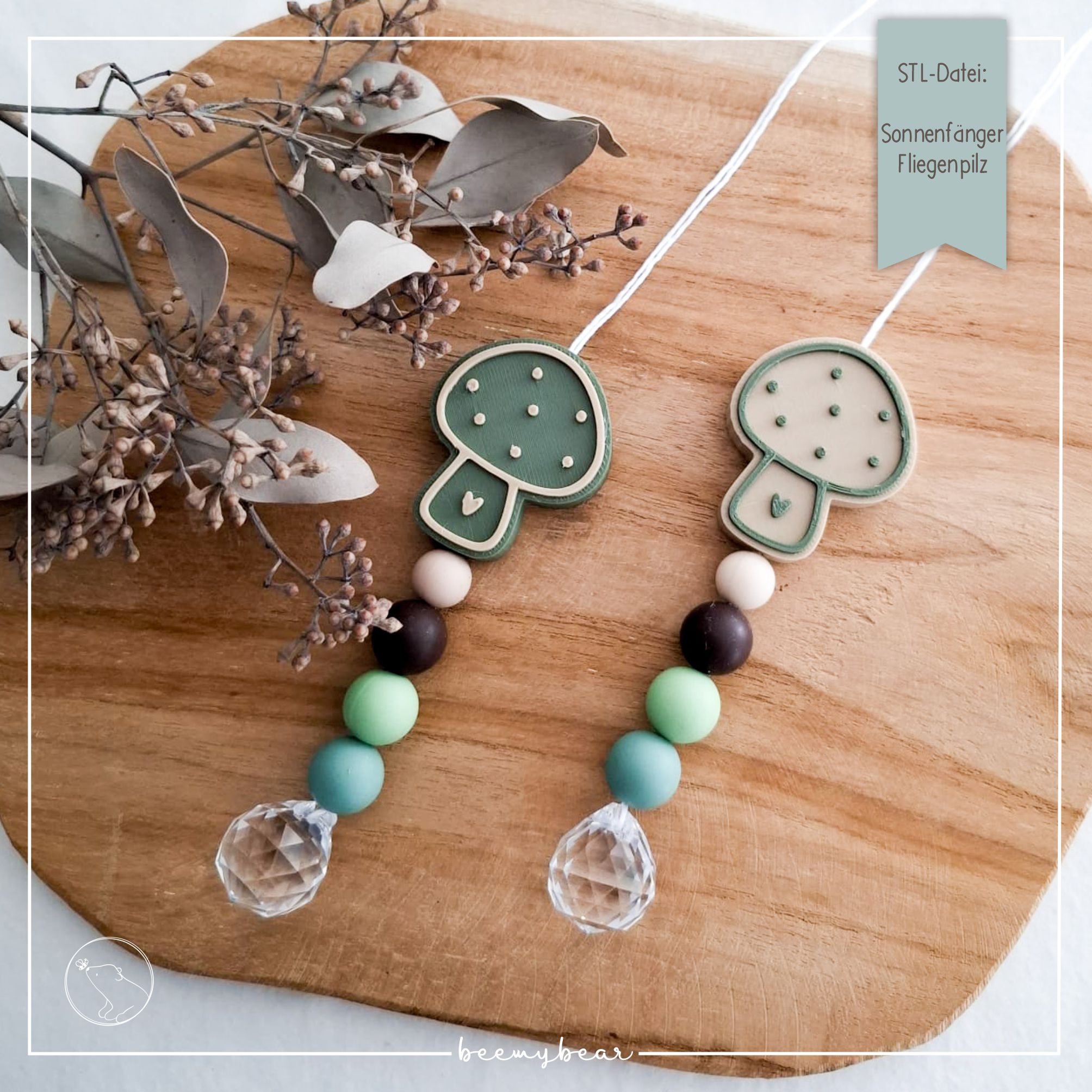 STL Datei Sonnenfänger Fliegenpilz