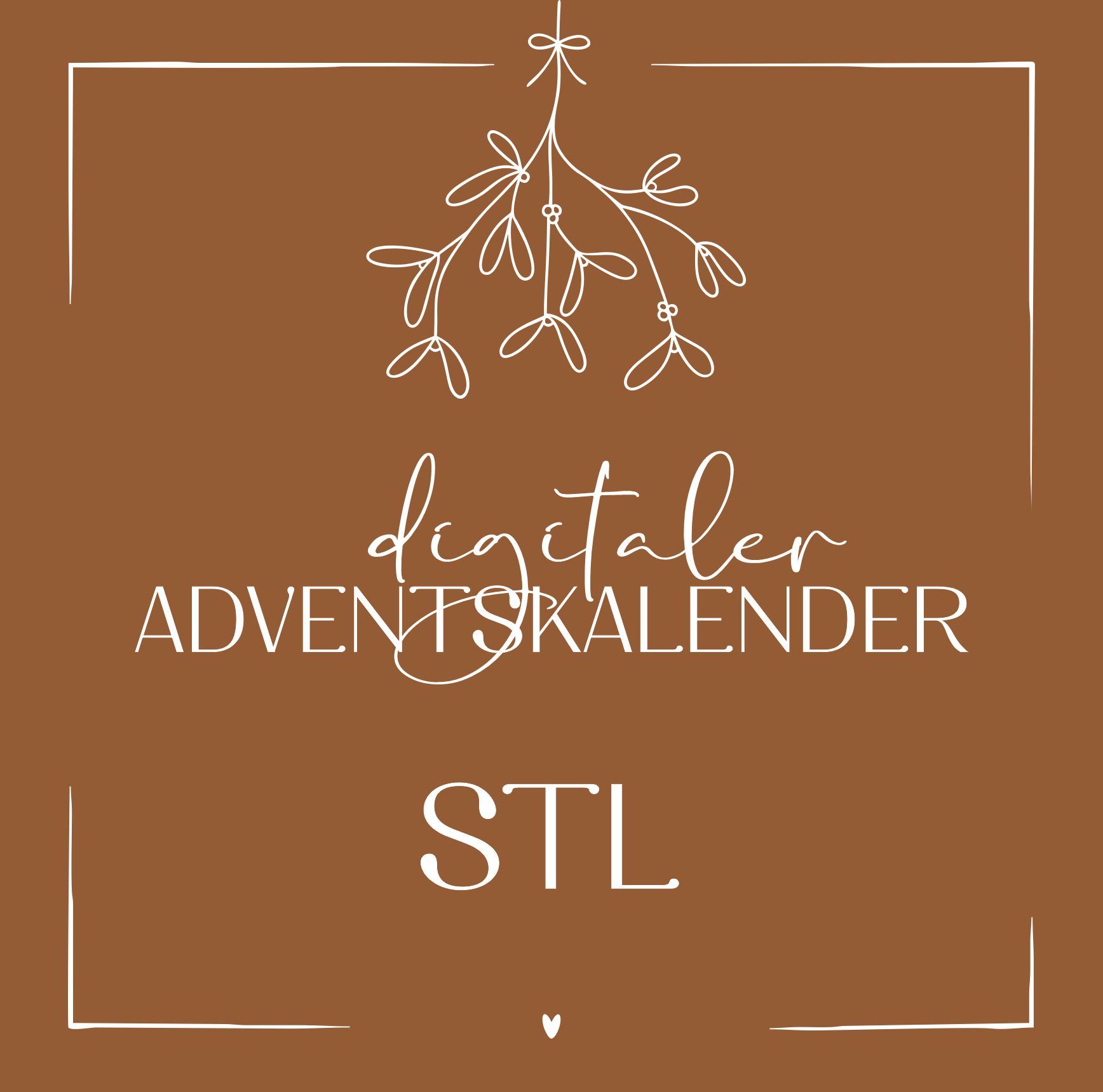Digitaler Adventskalender STL