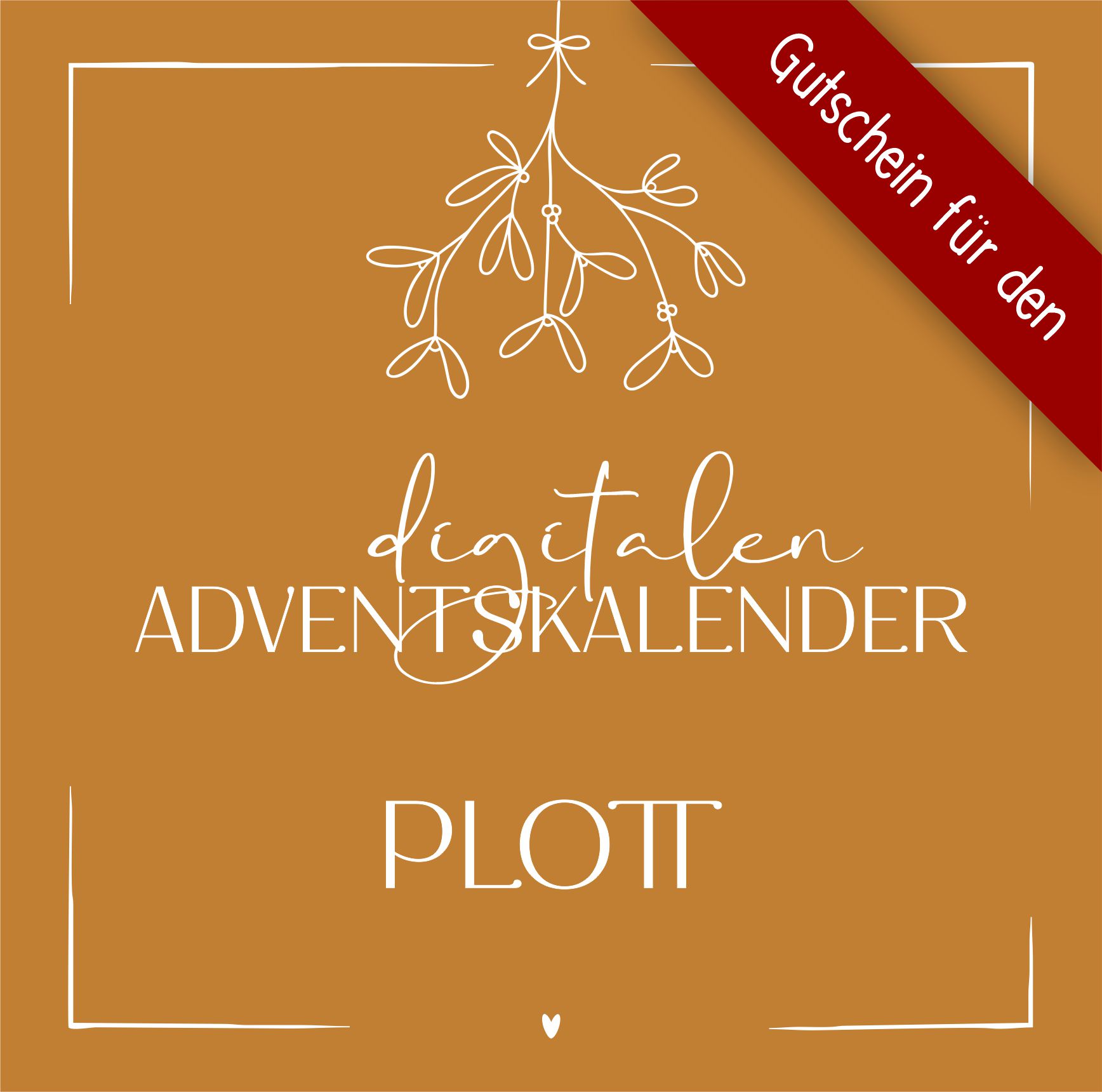 Gutschein Adventskalender PLOTT