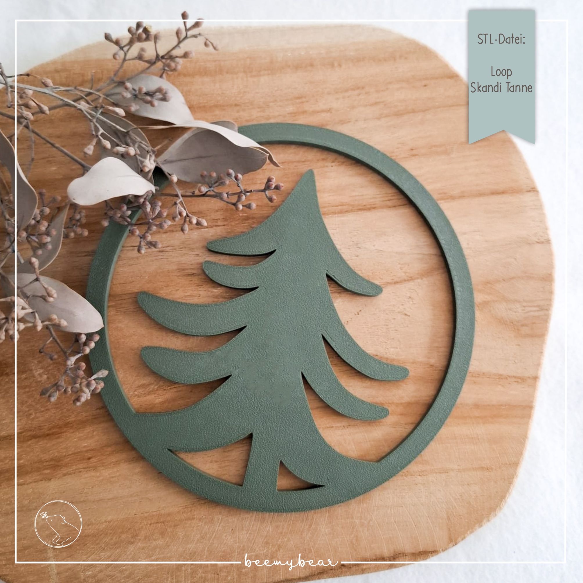 STL Datei Loop Skandi Tanne