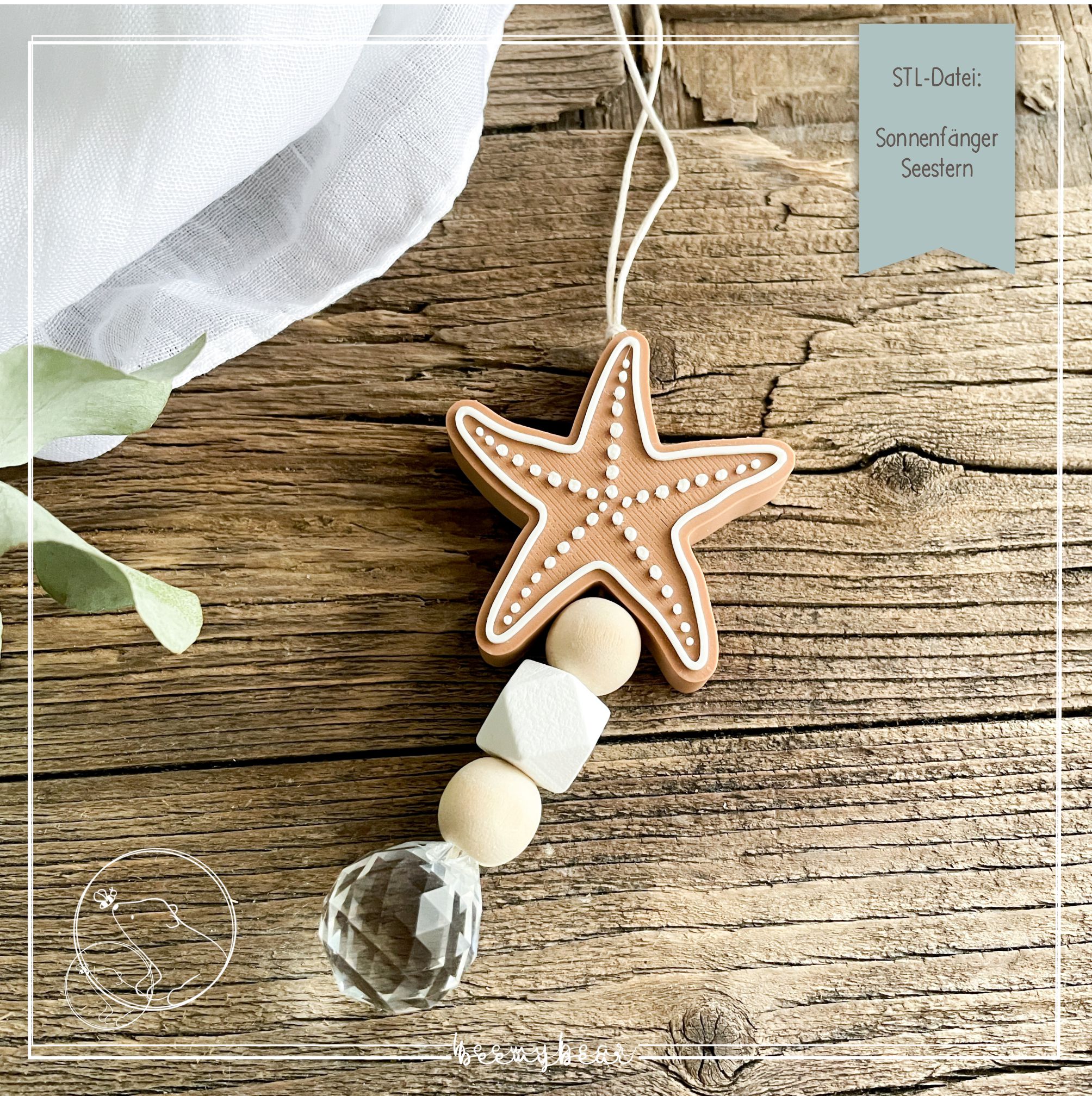 STL Datei Sonnenfänger Seestern