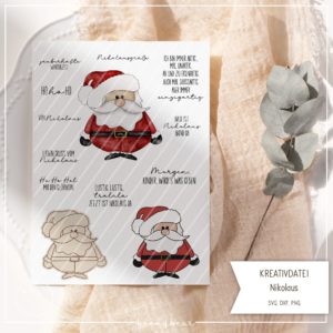 Kreativdatei Nikolaus