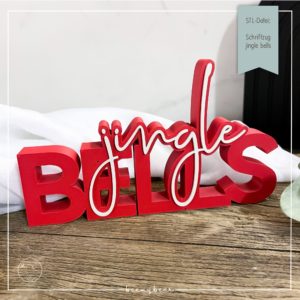 STL Datei Schriftzug jingle bells