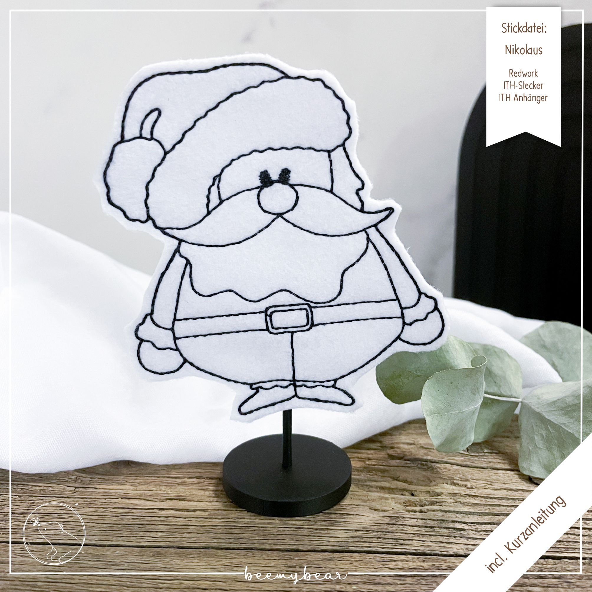 Stickdatei ITH Nikolaus