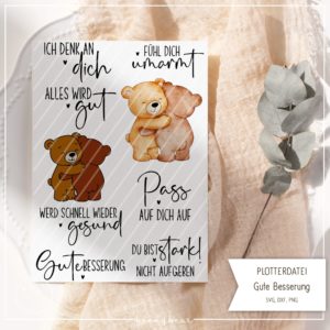 Plotterdatei Gute Besserung