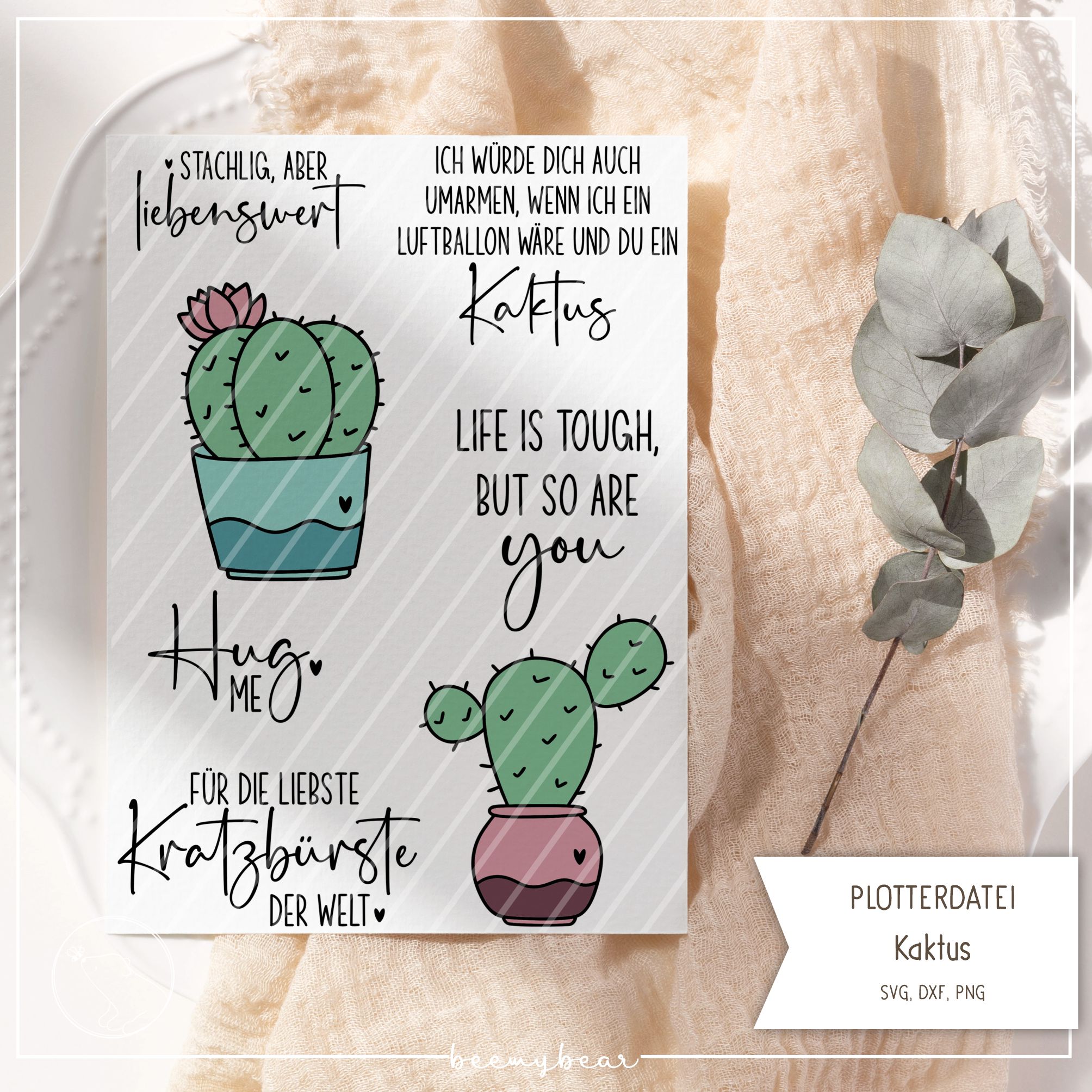 Plotterdatei Kaktus