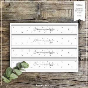 Printdatei Banderole vom Christkind