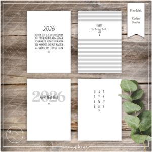 Printdatei Karten Silvester