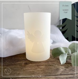 STL Datei Windlicht Engel2