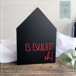 STL Datei Haus Sassy Es eskaliert eh