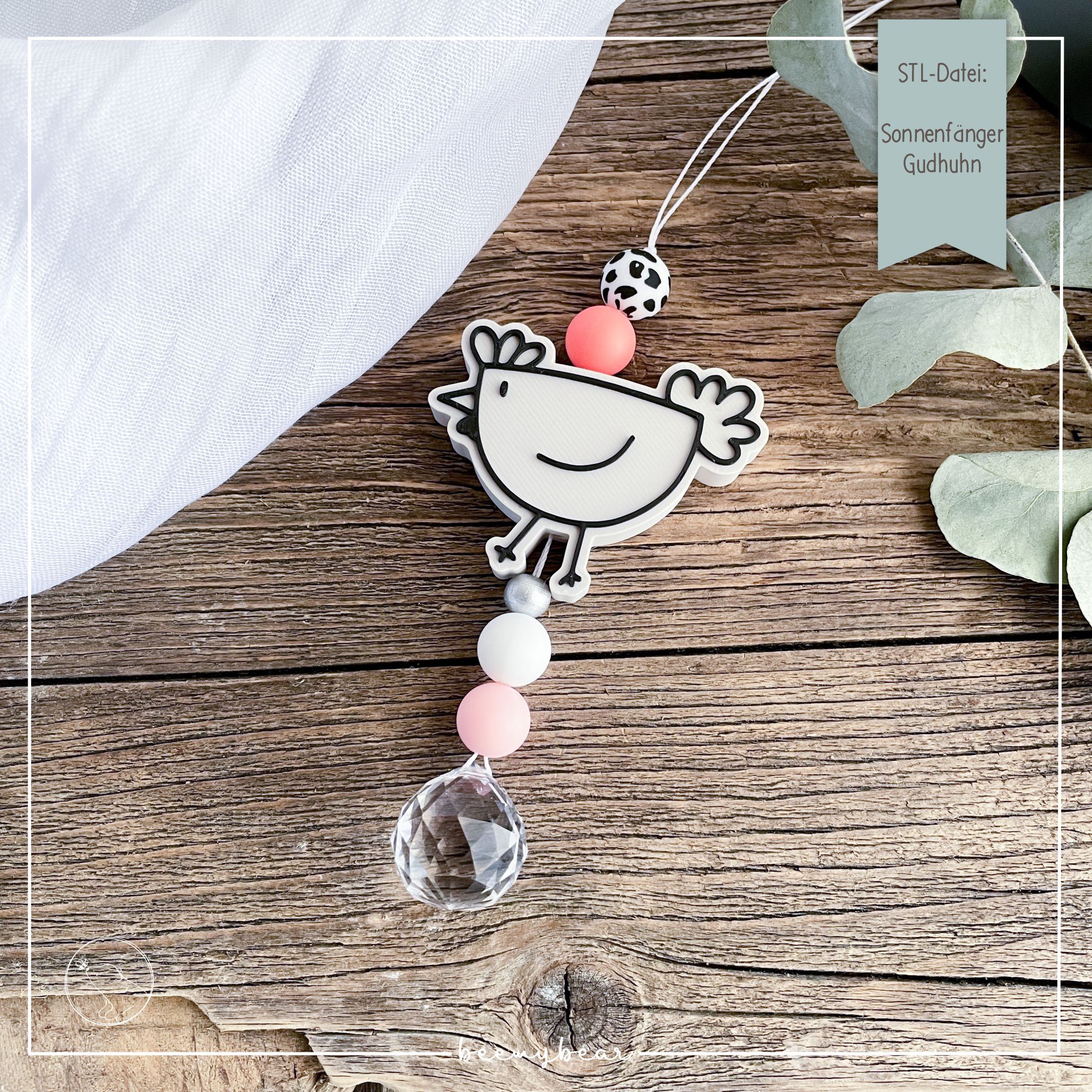 STL Datei Sonnenfänger Gudhuhn