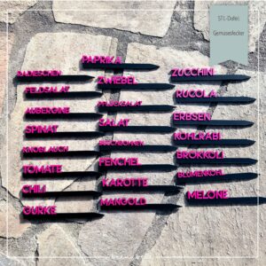 STL Datei Gemüsestecker