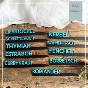 STL Datei Kräuterstecker 2