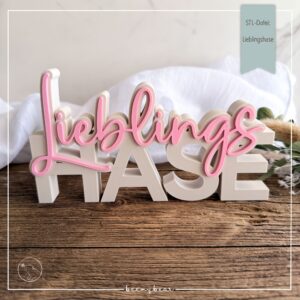 STL Datei Lieblingshase