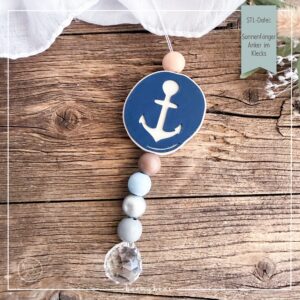 STL Datei Sonnenfänger Anker im Klecks