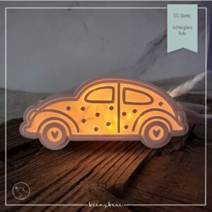 STL Datei Lichterglanz Auto