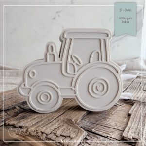 STL Datei Lichterglanz Traktor
