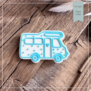 STL Datei Magnet Camper