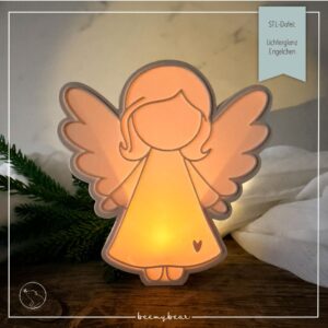 STL Datei Lichterglanz Engelchen