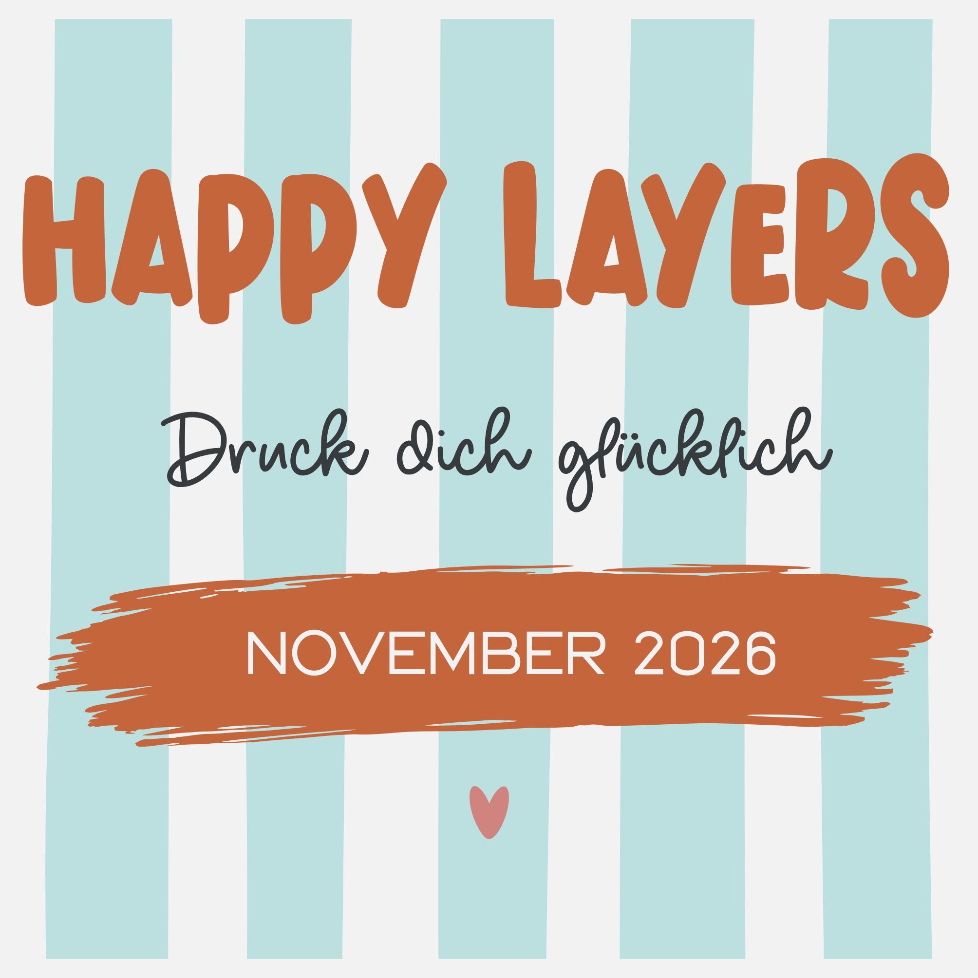 Happy Layers November 2026