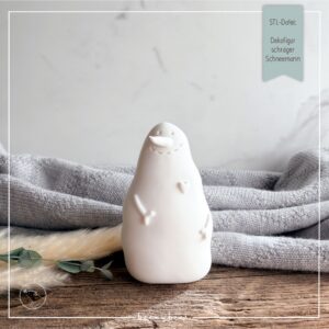 STL Datei Dekofigur schräger Schneemann