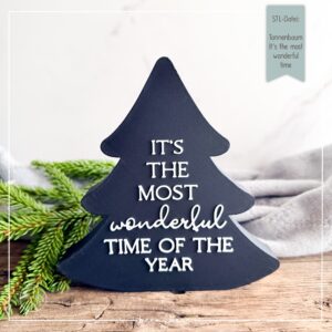 STL Datei Tannenbaum It's the most wonderful time