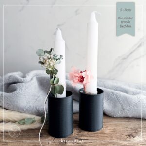 STL Datei schmale Blechdose